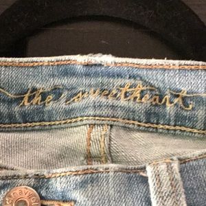 Distressed! Old Navy Bootcut Jeans